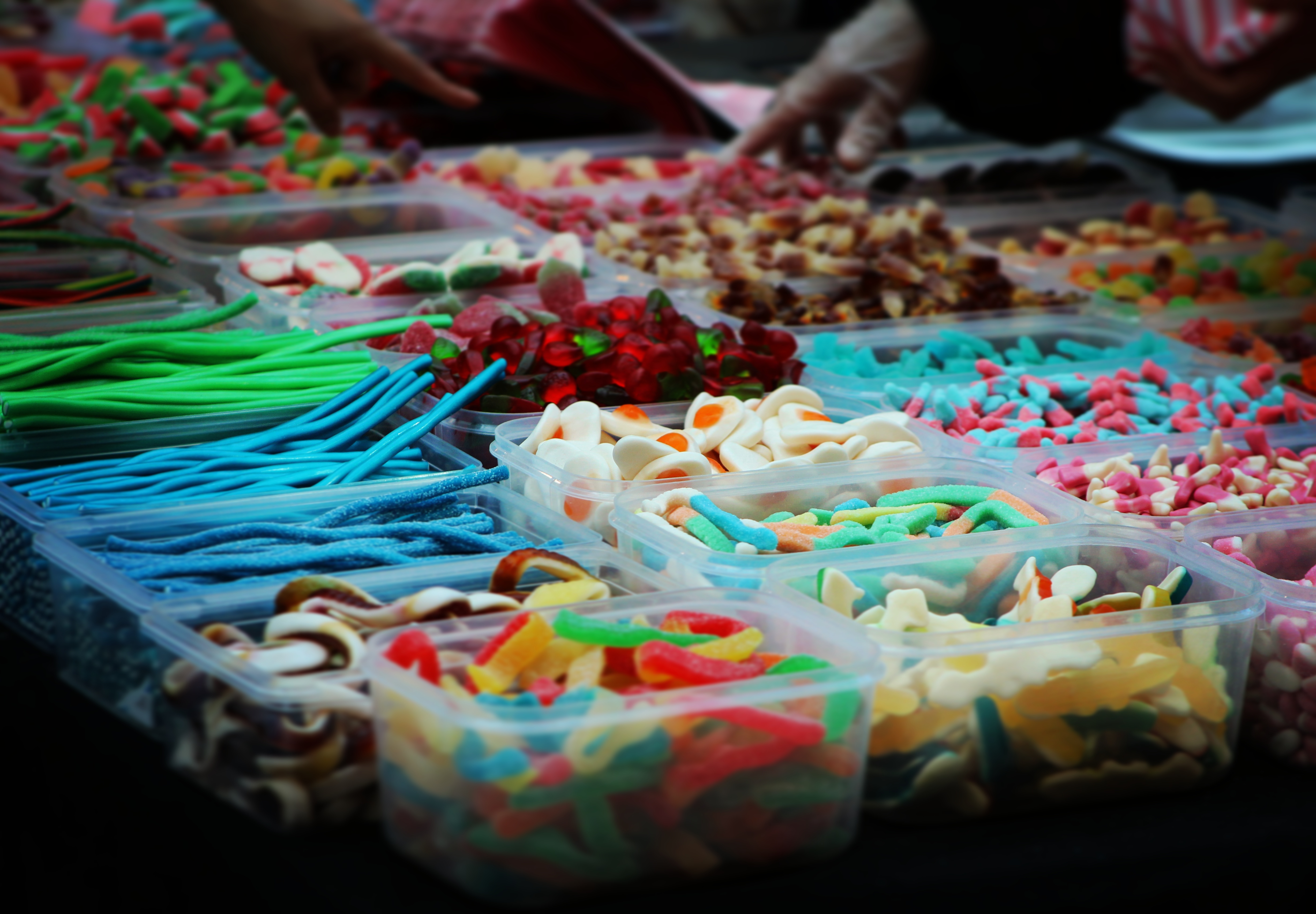 a sweets stall